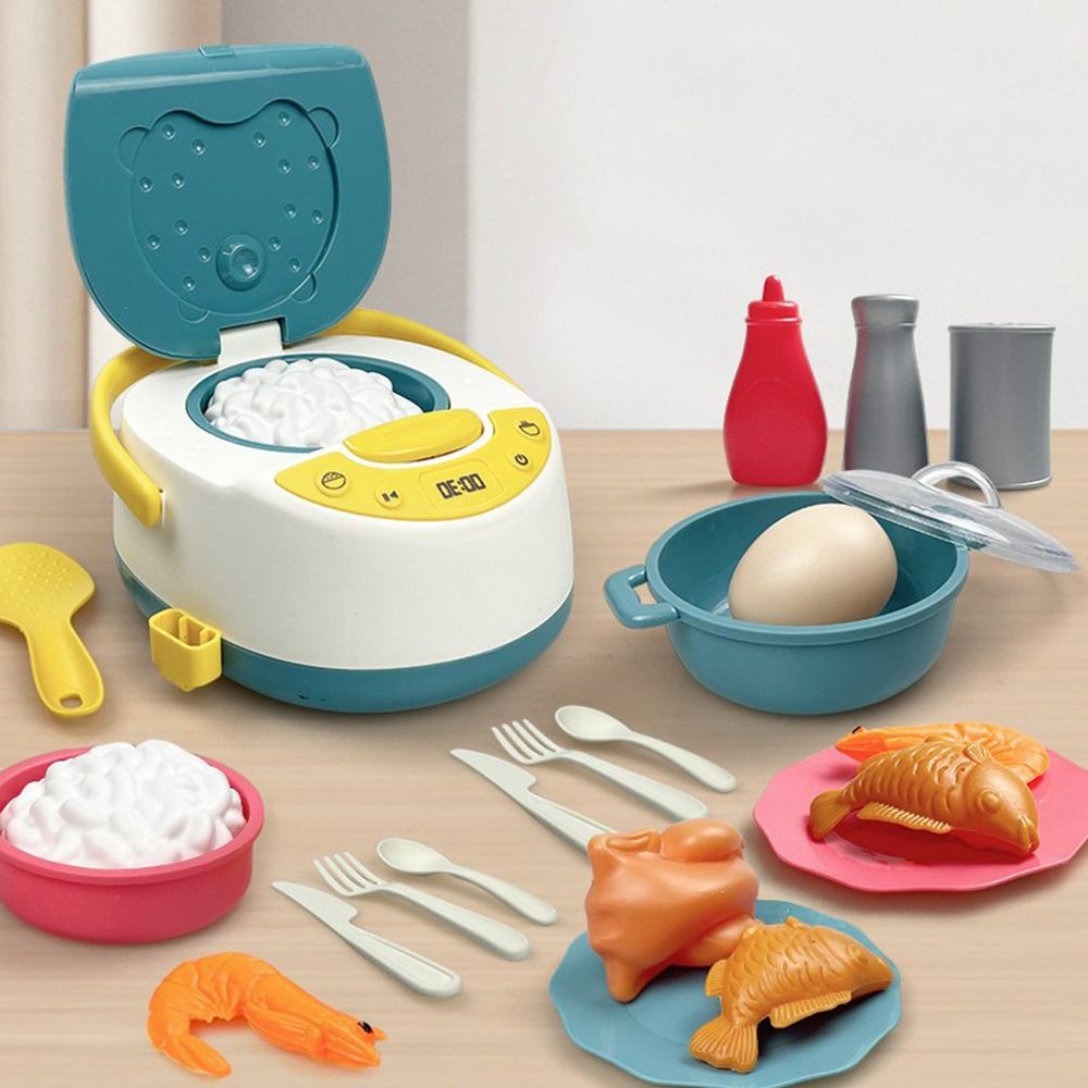 Kitchen Appliances Kids - Veelkleurige kinderen koken speelset magnetron gasfornuis