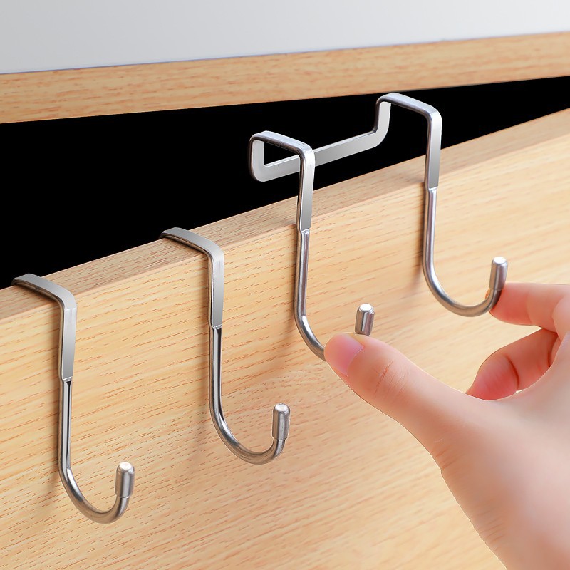 Kitchen Appliances Organizer - 1/5 stuks roestvrijstalen dubbele S-vormige haak