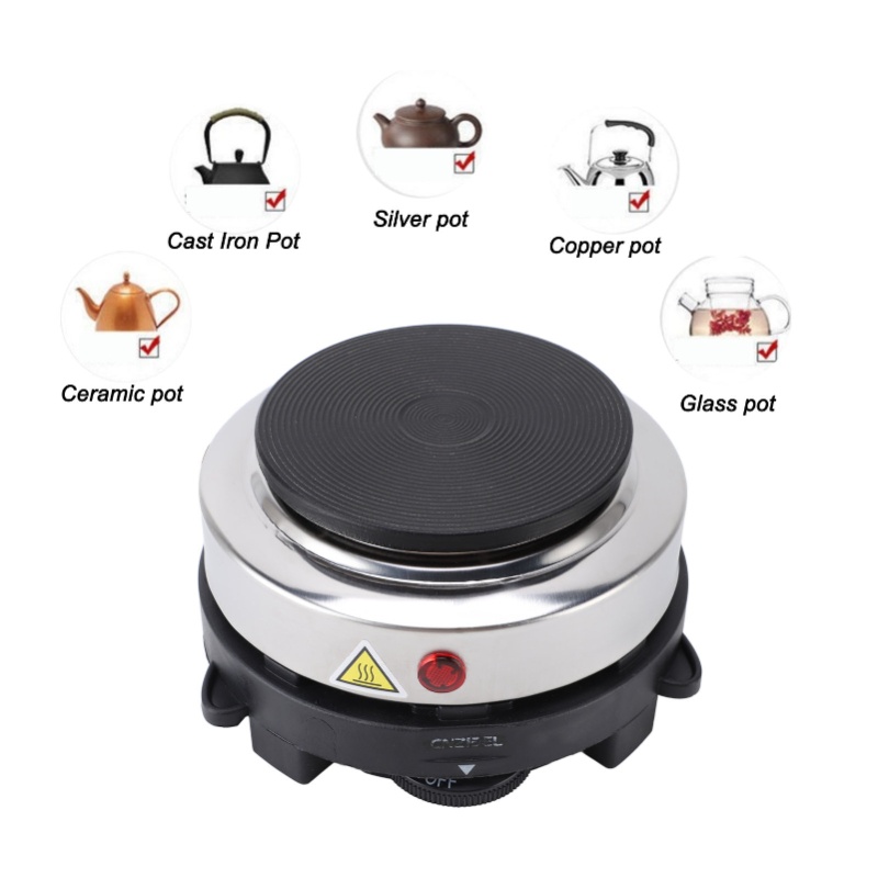 500W Elektrische Kookplaat RVS - Hot Pot Electric recensie en prijs