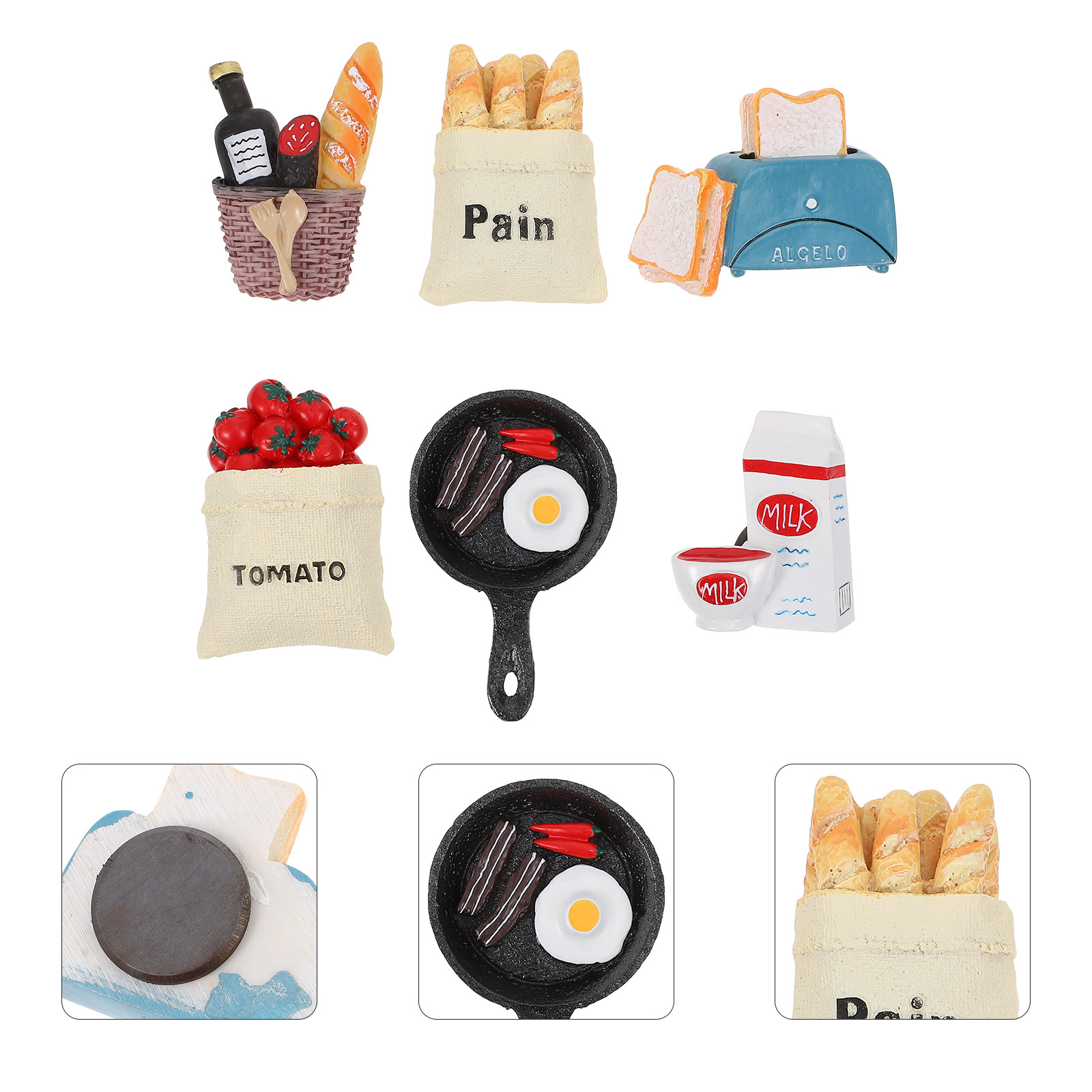 6 stuks creatieve koelkaststic - Kitchen Appliances In Store recensie en prijs