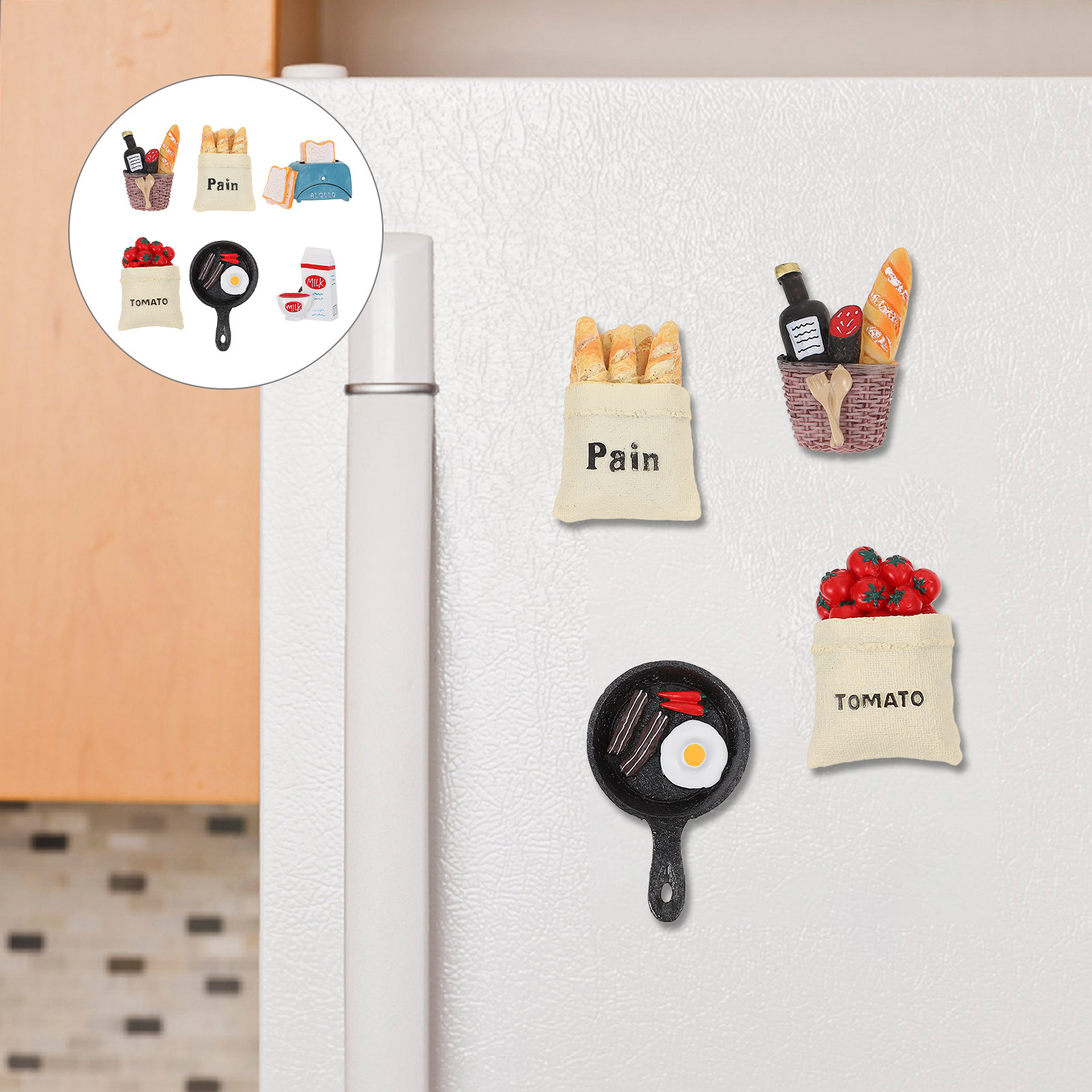 6 stuks creatieve koelkaststic - Kitchen Appliances In Store recensie en prijs