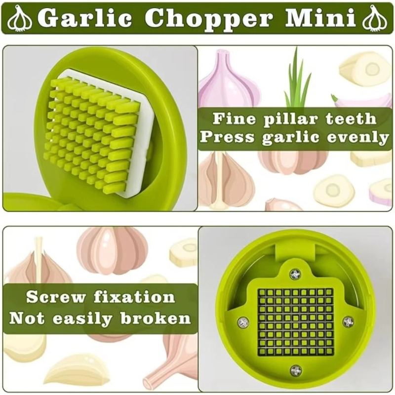 Handmatige knoflookpers, -snij - Kitchen Appliances Organizer recensie en prijs