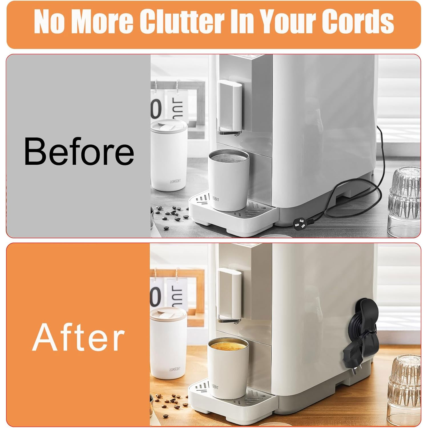 Zelfklevende snoeroproller org - Kitchen Appliances Organizer recensie en prijs