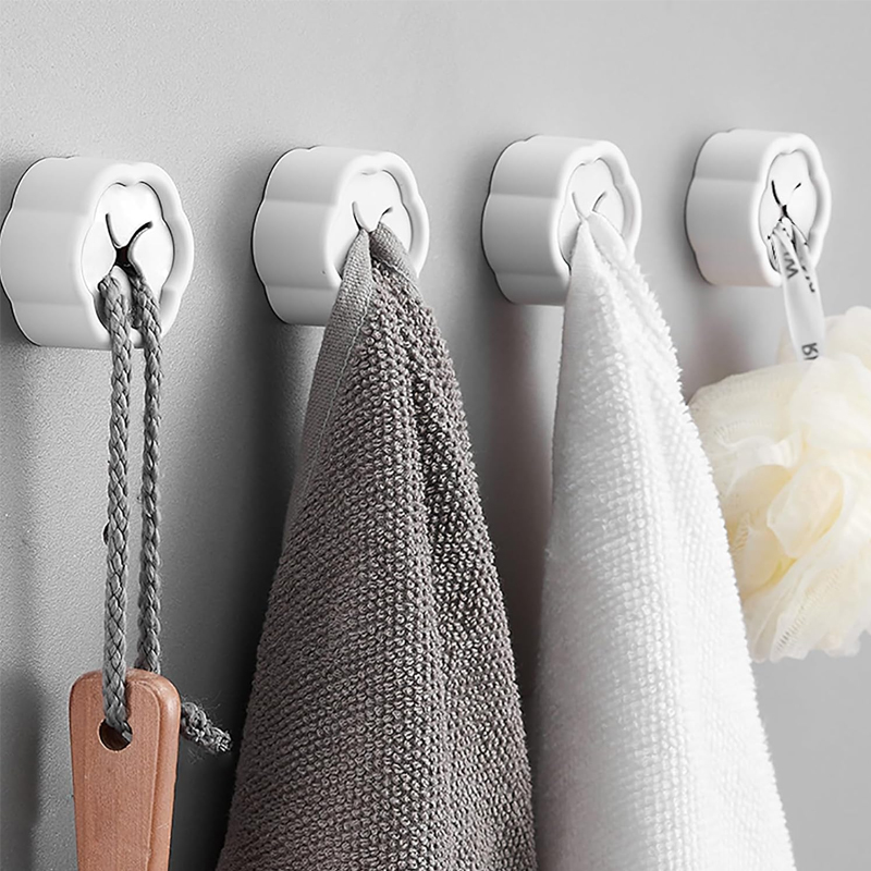 6 STKS Zelfklevende handdoekho - Kitchen Appliances Organizer recensie en prijs