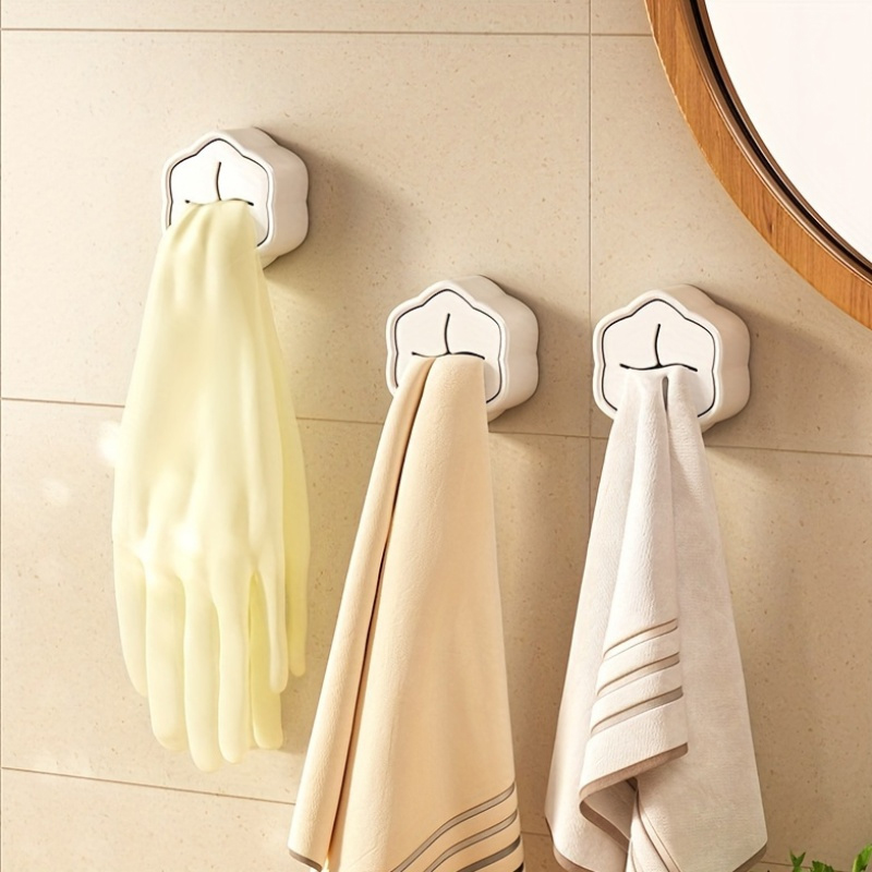 6 STKS Zelfklevende handdoekho - Kitchen Appliances Organizer recensie en prijs