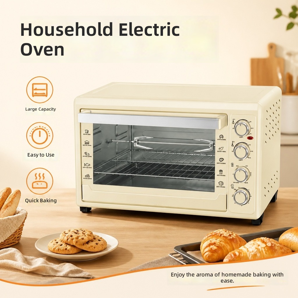 Elektrische oven 60L, 4-laags  - Kitchen Appliances Ideas recensie en prijs